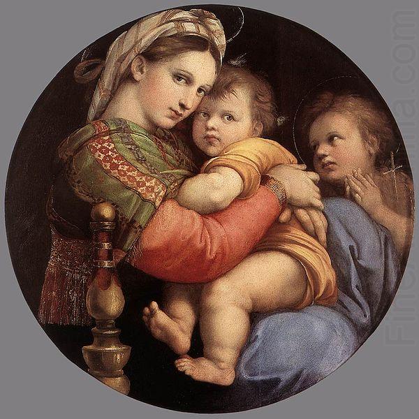 RAFFAELLO Sanzio Madonna della Seggiola china oil painting image